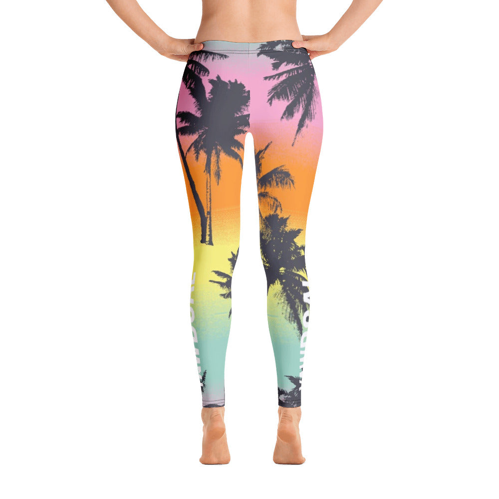 Yawdgal Palm Tree Leggings