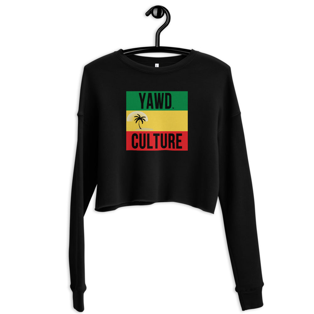 Yawdculture Crop Sweatshirt