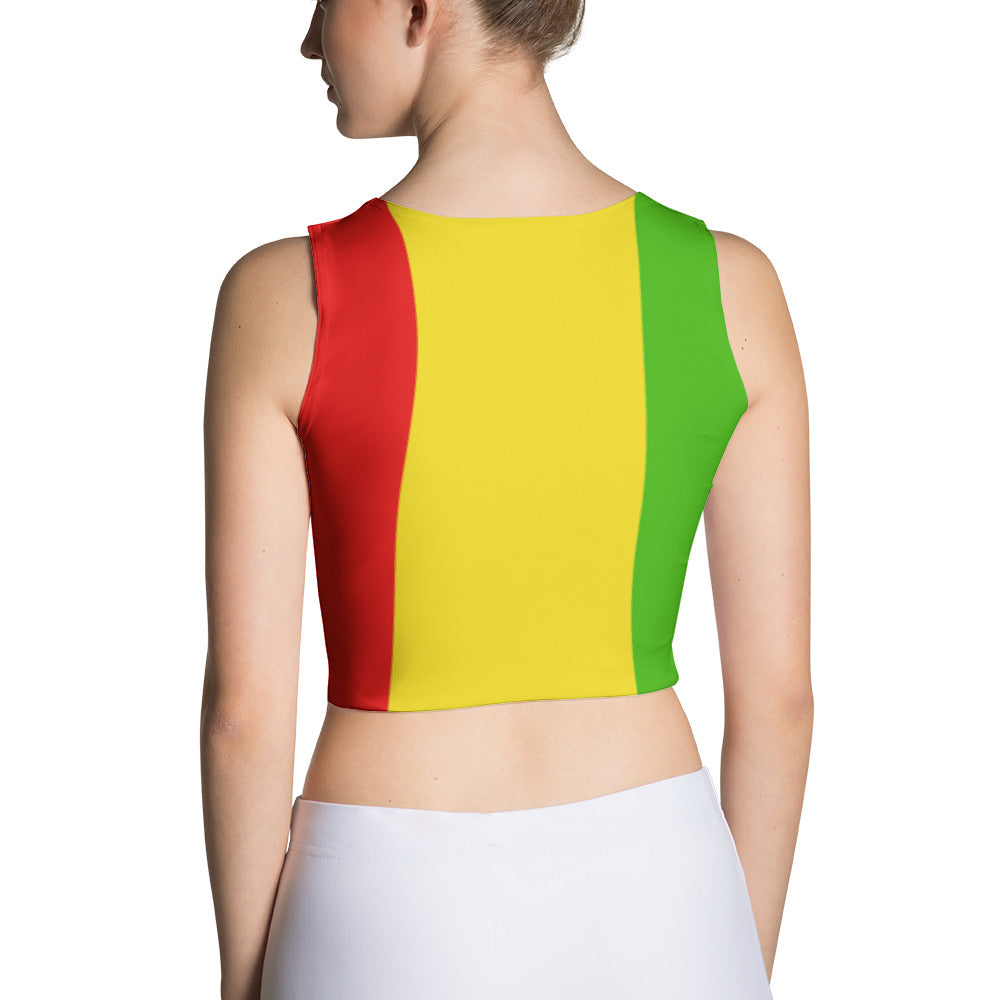 Yawdgal Cut & Sew Crop Top