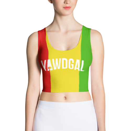 Yawdgal Cut & Sew Crop Top